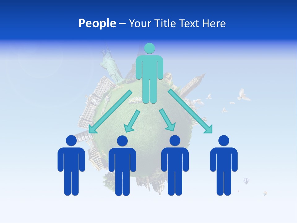 Building Tour Collage PowerPoint Template