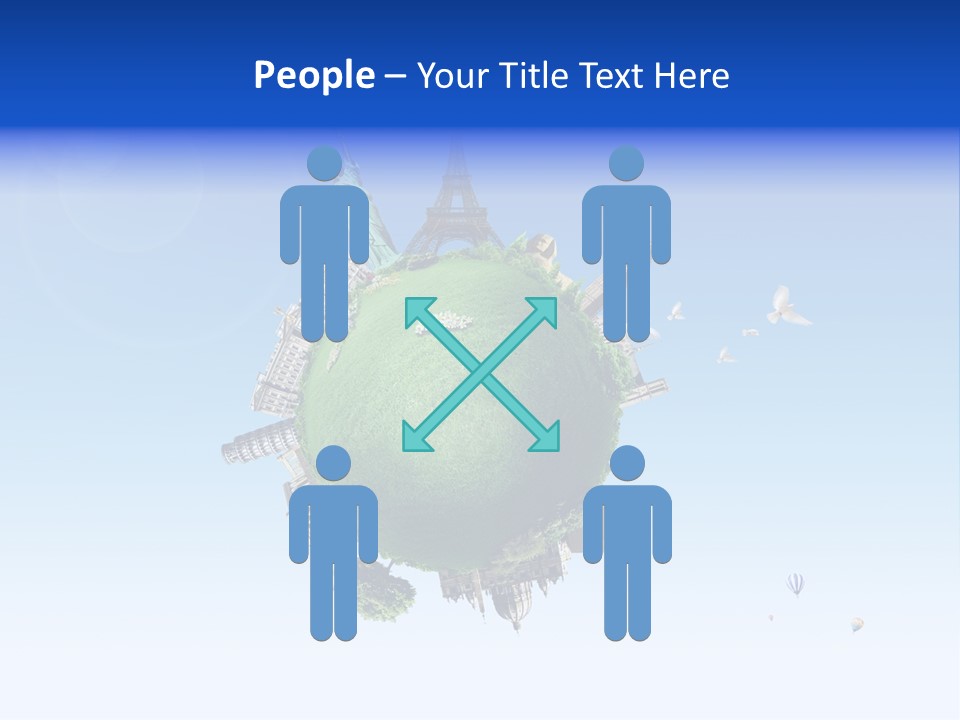 Building Tour Collage PowerPoint Template