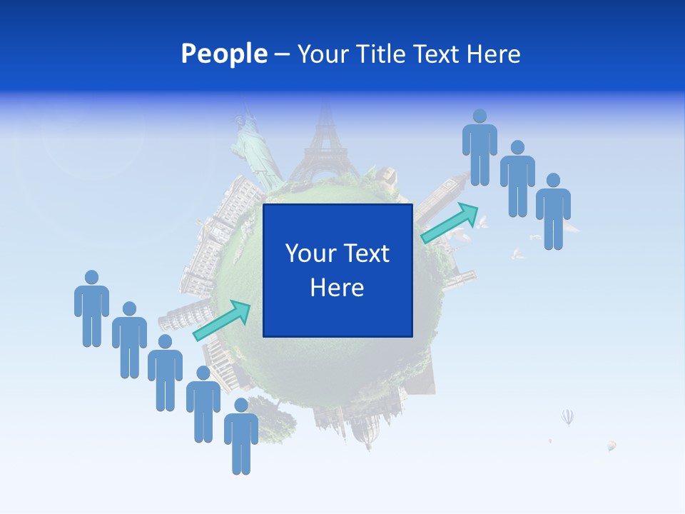 Building Tour Collage PowerPoint Template