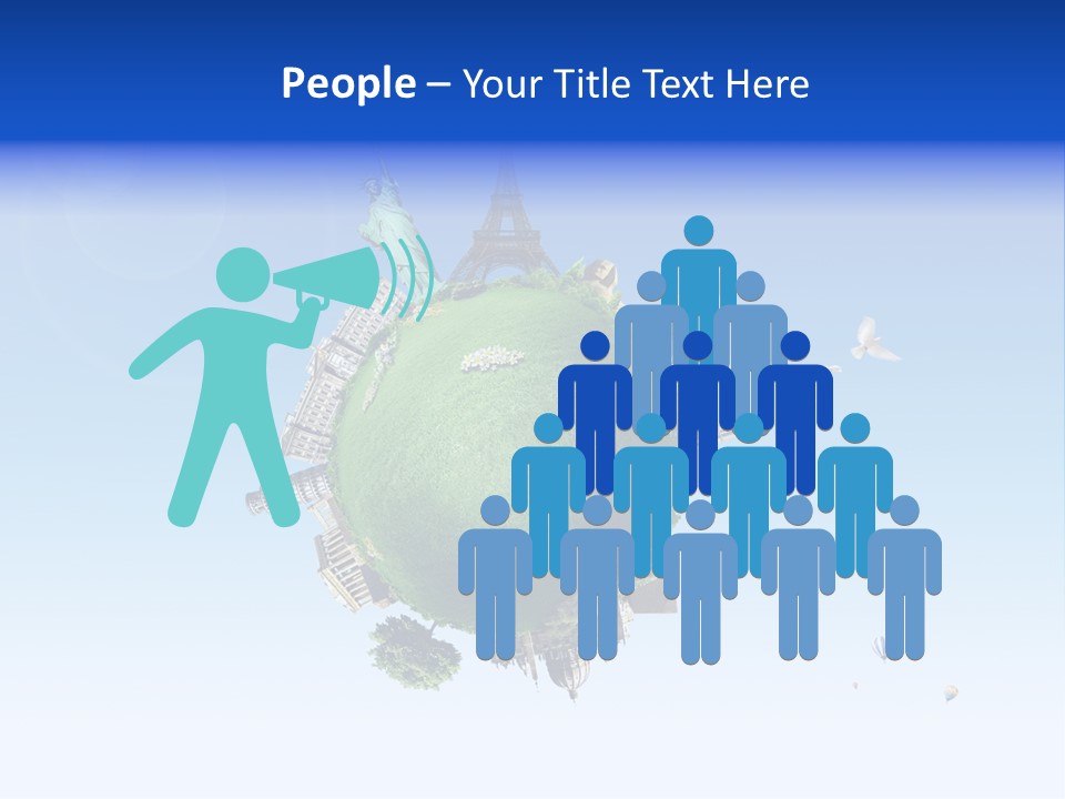 Building Tour Collage PowerPoint Template