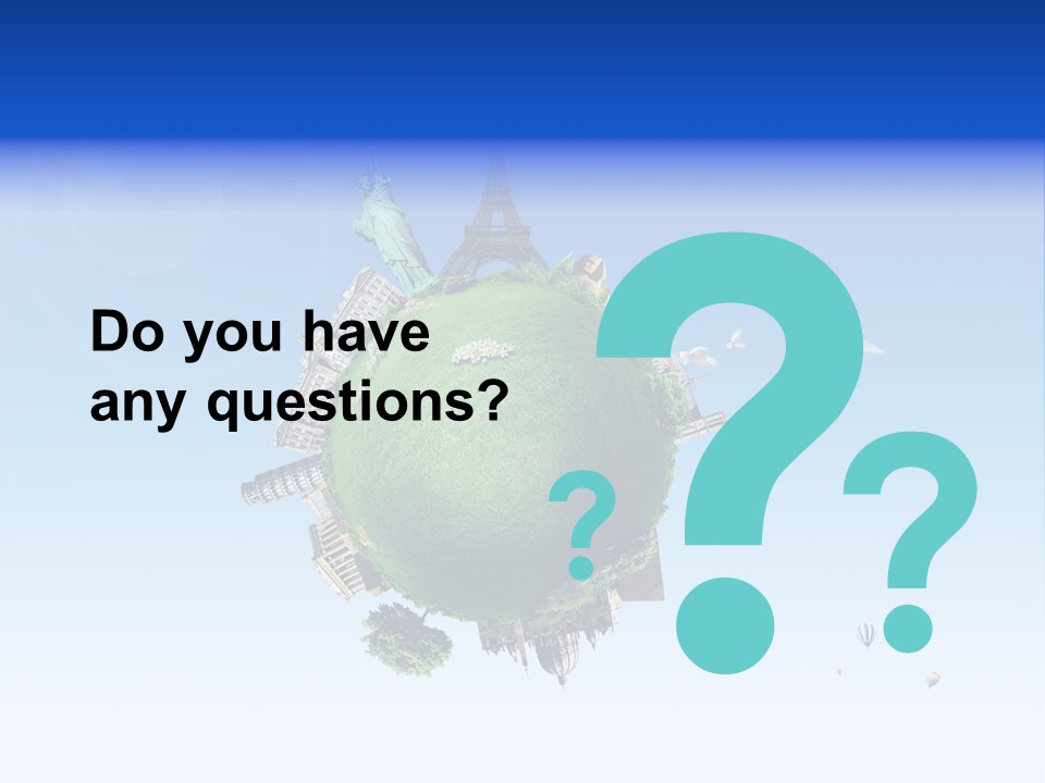 Building Tour Collage PowerPoint Template