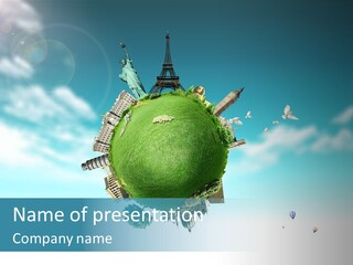 Love Famous Destination PowerPoint Template