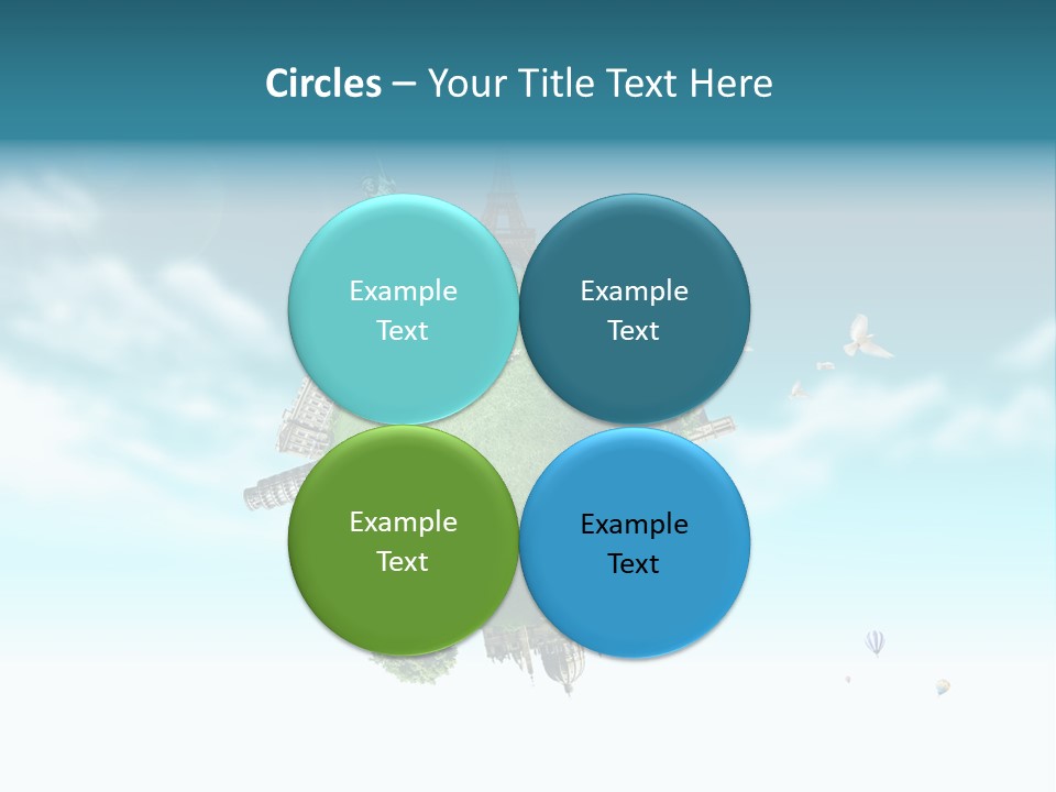 Love Famous Destination PowerPoint Template