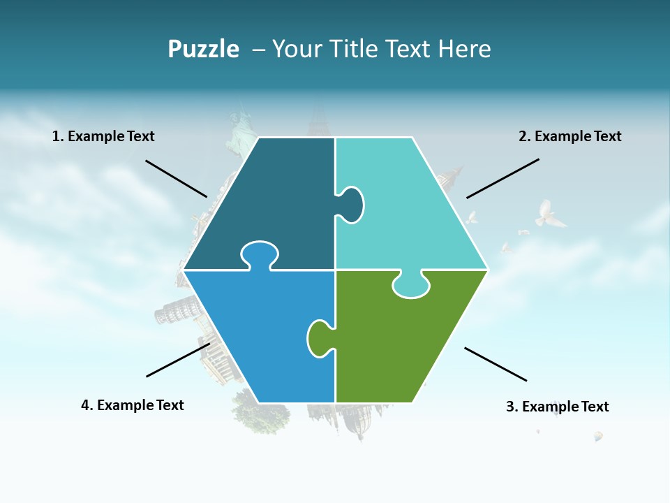 Love Famous Destination PowerPoint Template