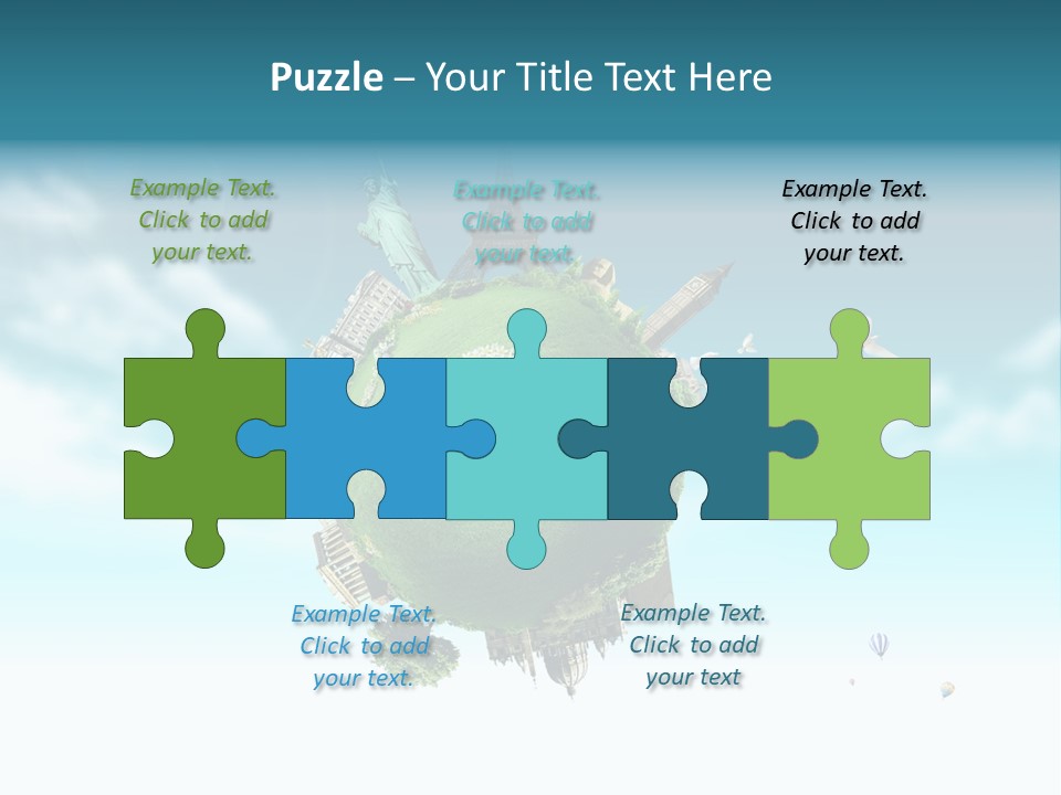 Love Famous Destination PowerPoint Template