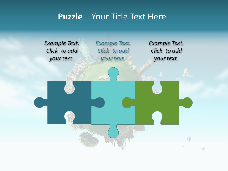 Love Famous Destination PowerPoint Template