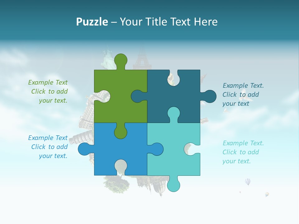 Love Famous Destination PowerPoint Template