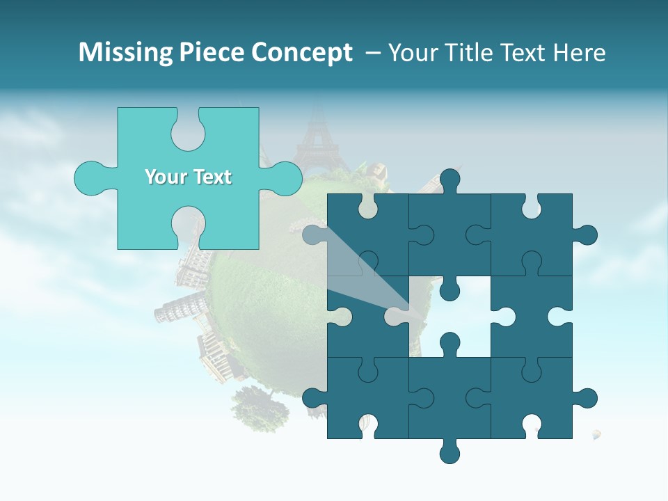 Love Famous Destination PowerPoint Template