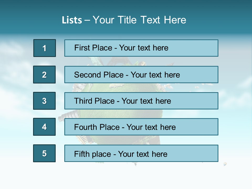 Love Famous Destination PowerPoint Template