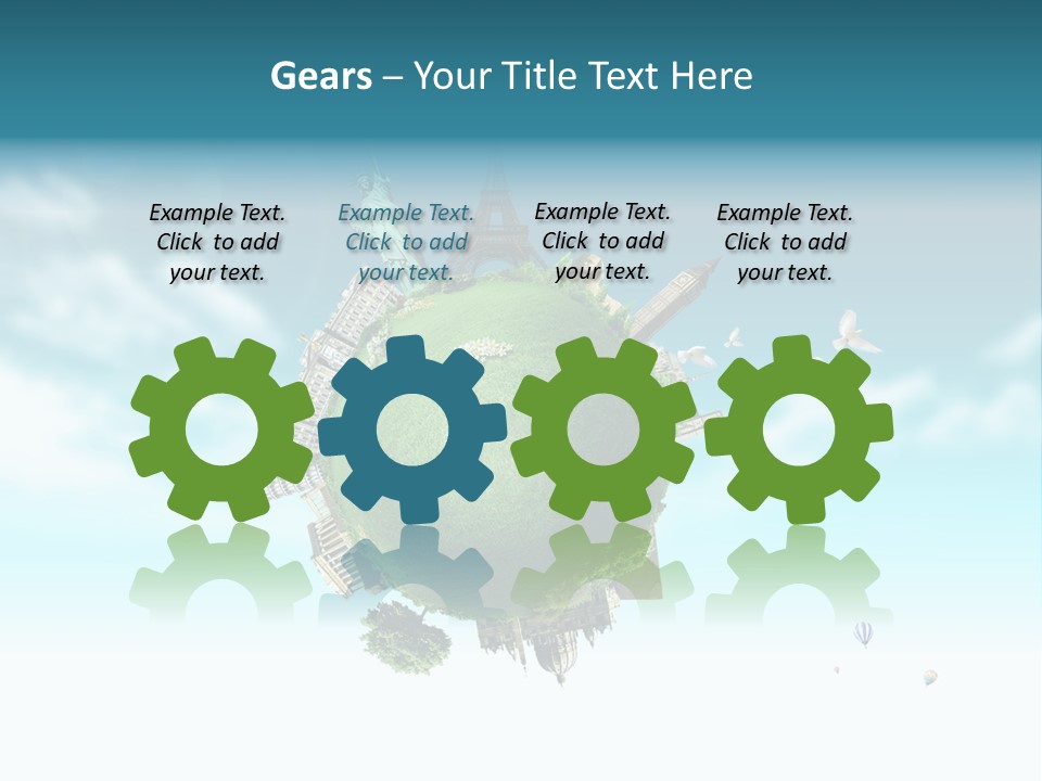 Love Famous Destination PowerPoint Template