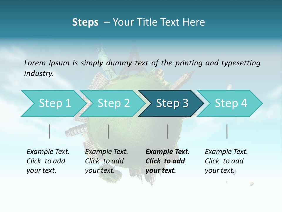 Love Famous Destination PowerPoint Template