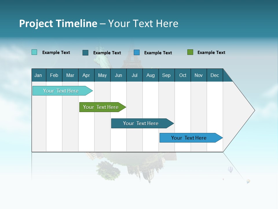 Love Famous Destination PowerPoint Template