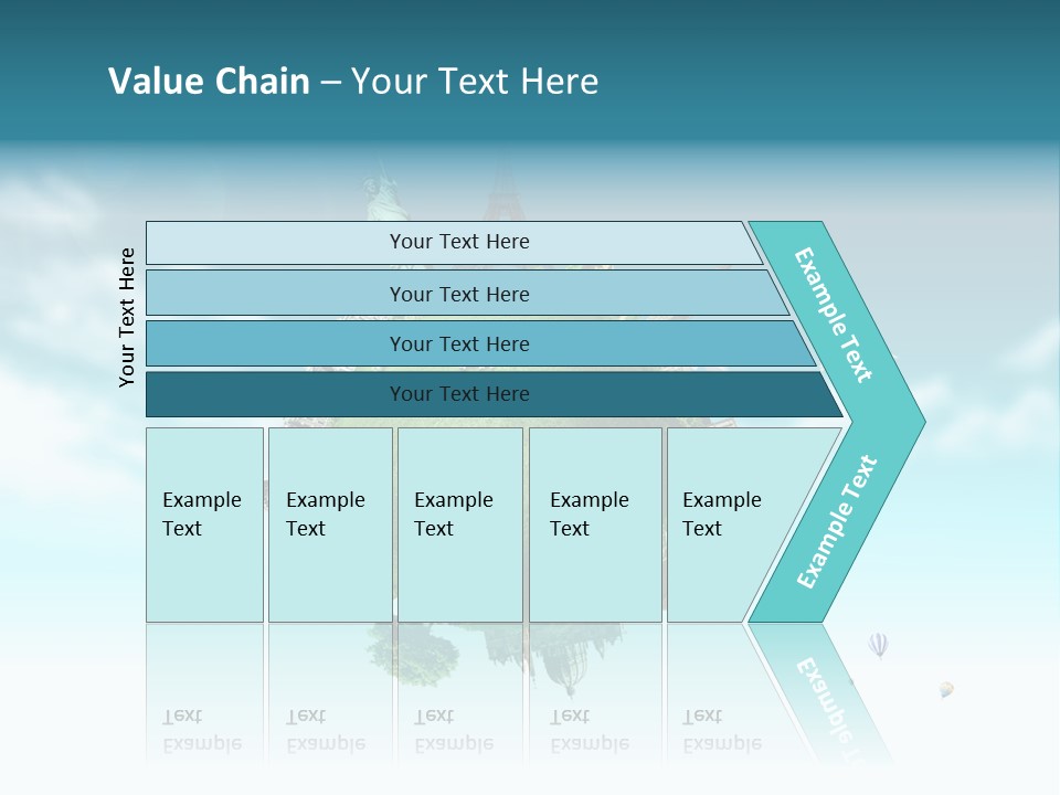 Love Famous Destination PowerPoint Template