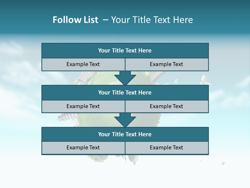 Love Famous Destination PowerPoint Template