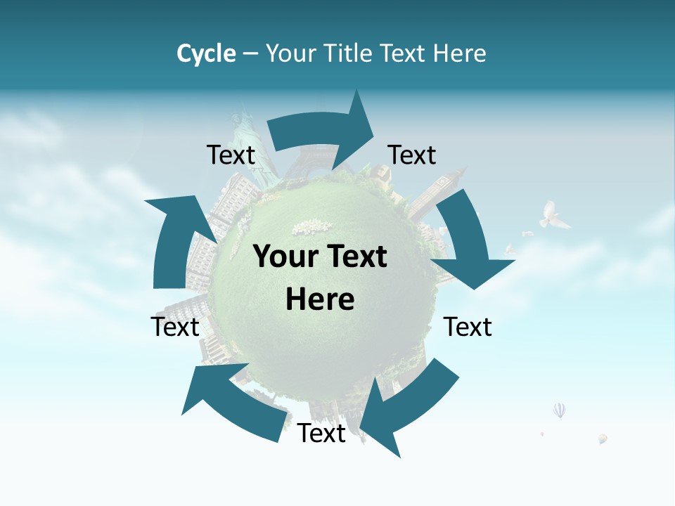 Love Famous Destination PowerPoint Template