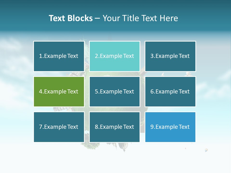 Love Famous Destination PowerPoint Template
