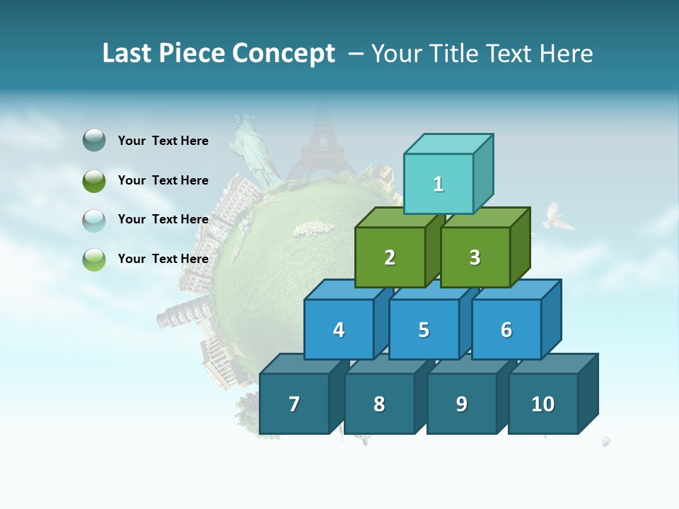 Love Famous Destination PowerPoint Template