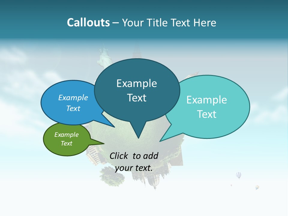 Love Famous Destination PowerPoint Template
