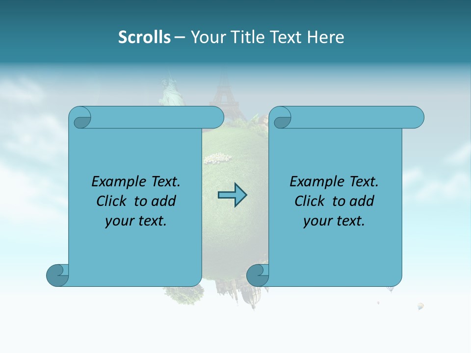 Love Famous Destination PowerPoint Template