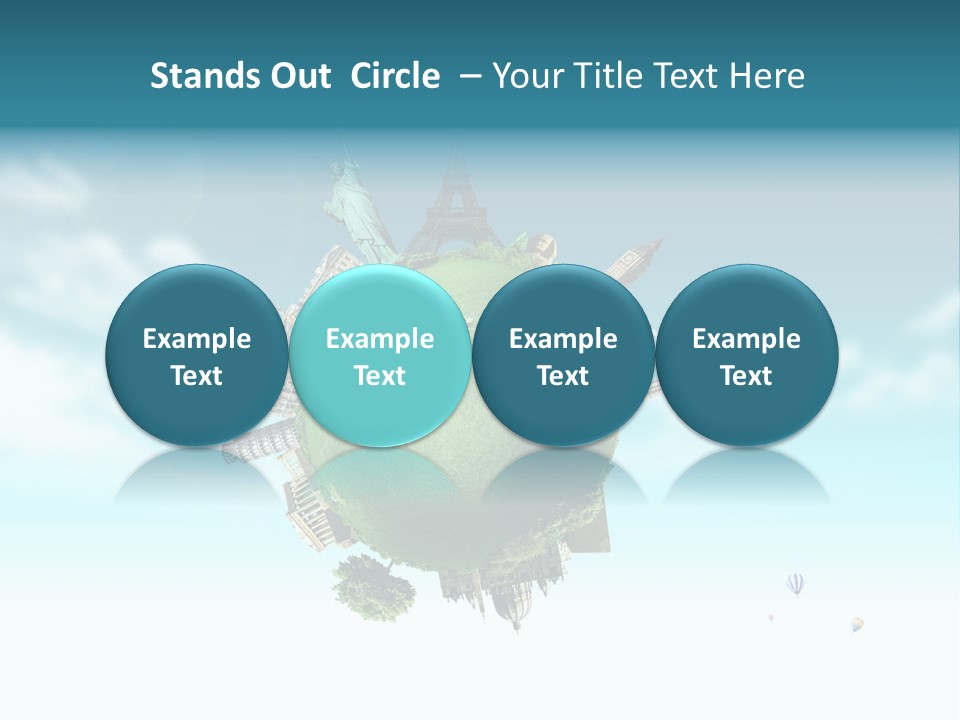 Love Famous Destination PowerPoint Template