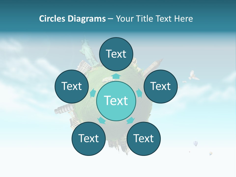 Love Famous Destination PowerPoint Template