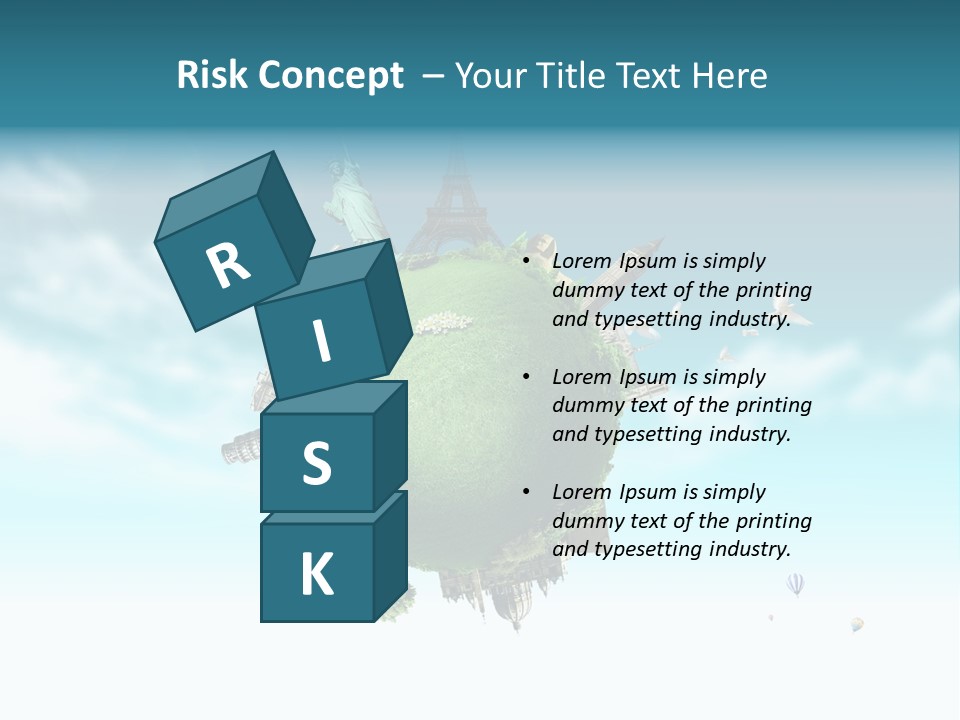 Love Famous Destination PowerPoint Template