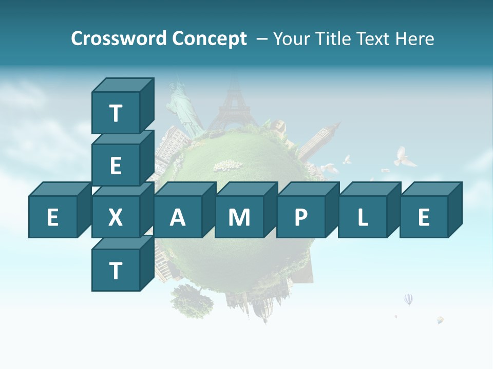 Love Famous Destination PowerPoint Template