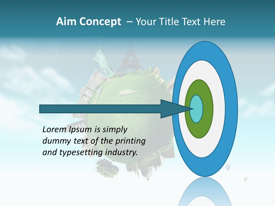 Love Famous Destination PowerPoint Template