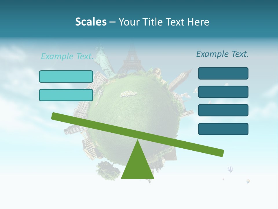 Love Famous Destination PowerPoint Template