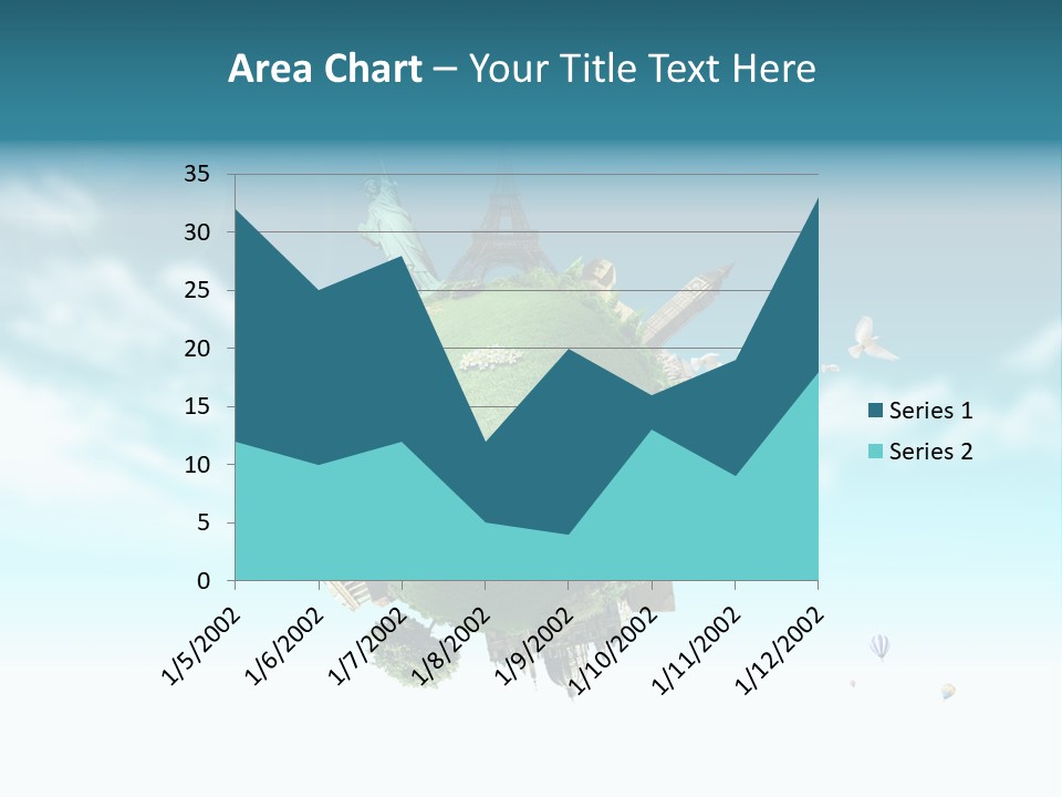 Love Famous Destination PowerPoint Template