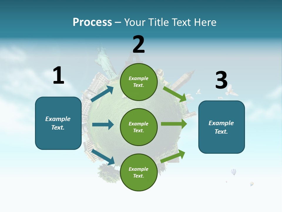 Love Famous Destination PowerPoint Template