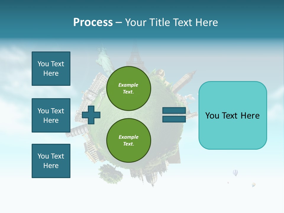 Love Famous Destination PowerPoint Template