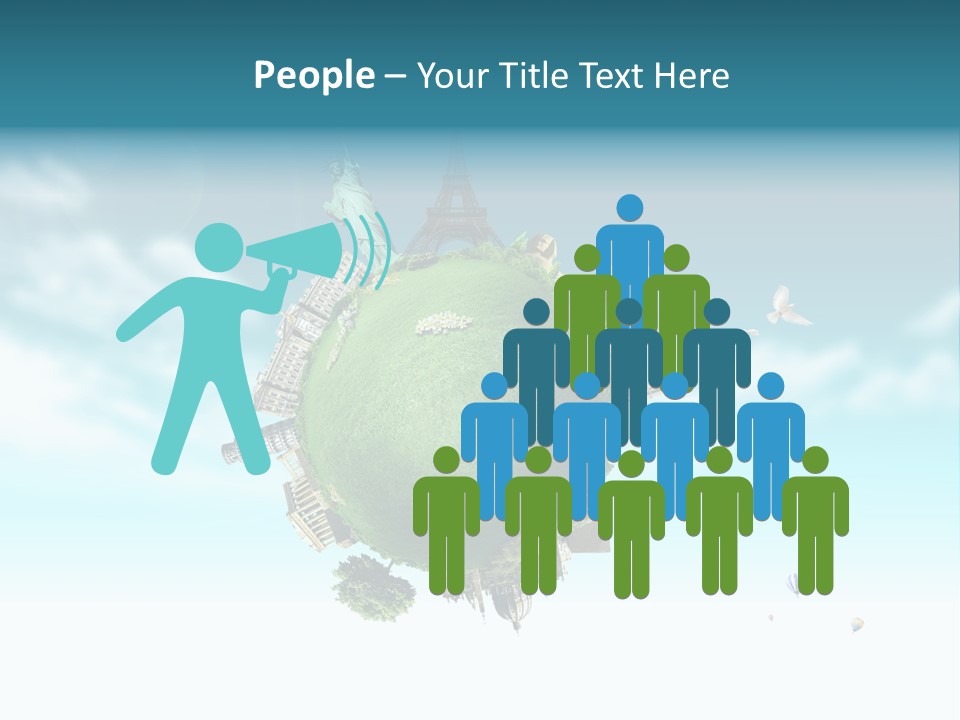 Love Famous Destination PowerPoint Template