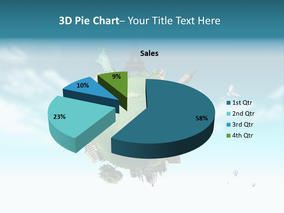 Love Famous Destination PowerPoint Template