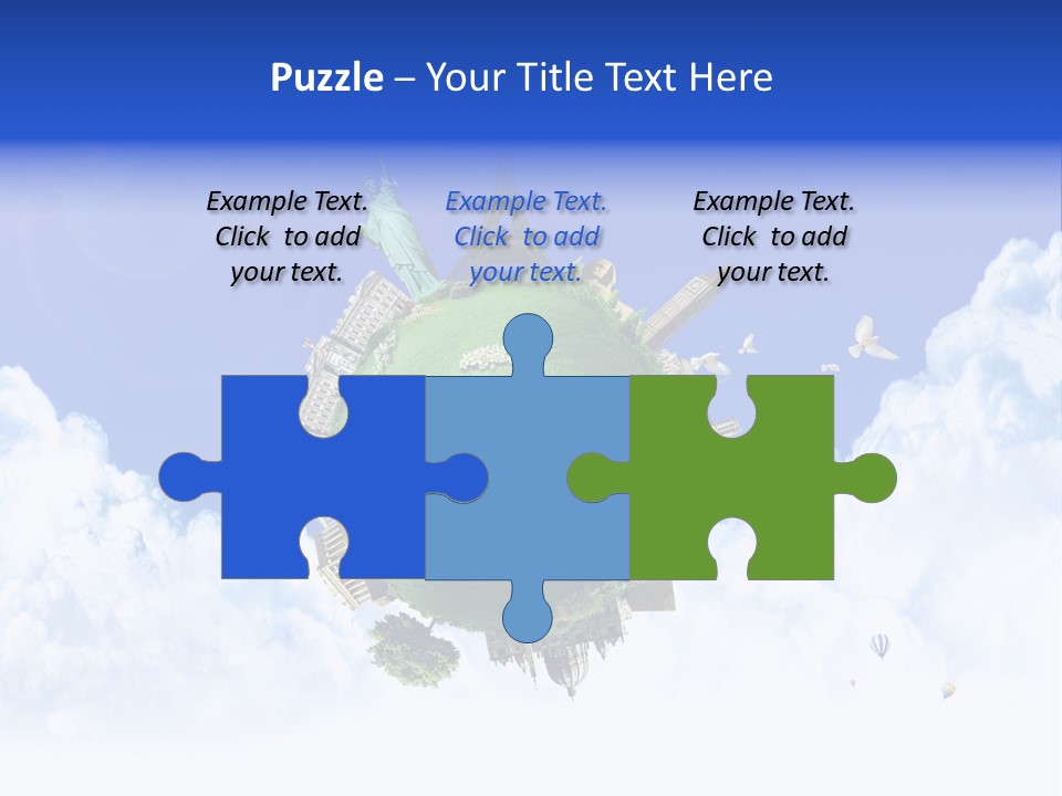 Destination World Conceptual PowerPoint Template