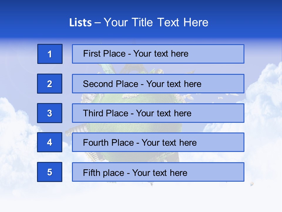 Destination World Conceptual PowerPoint Template