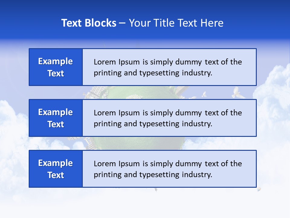 Destination World Conceptual PowerPoint Template