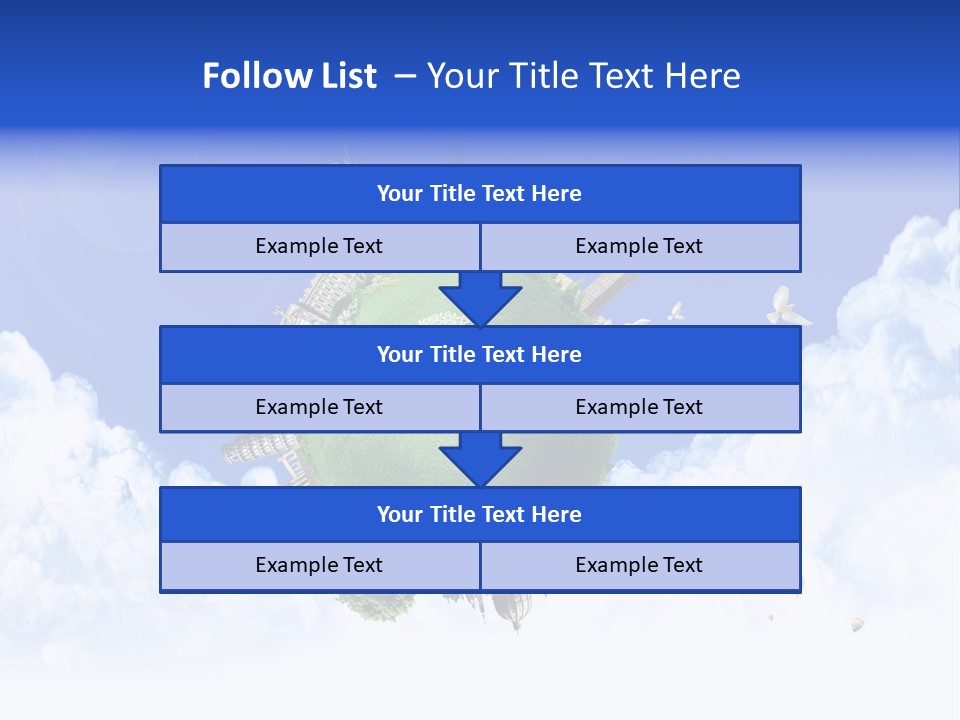 Destination World Conceptual PowerPoint Template