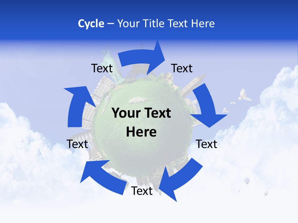 Destination World Conceptual PowerPoint Template