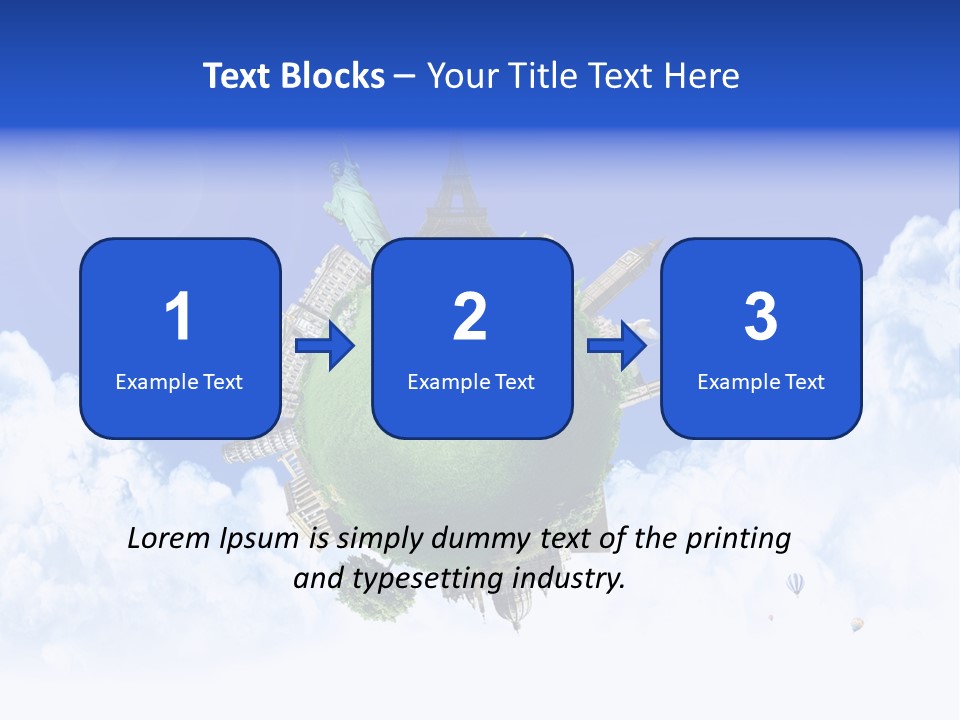 Destination World Conceptual PowerPoint Template