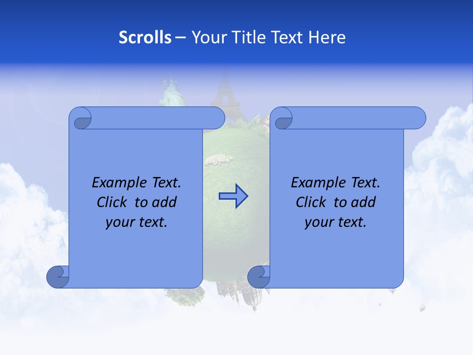 Destination World Conceptual PowerPoint Template