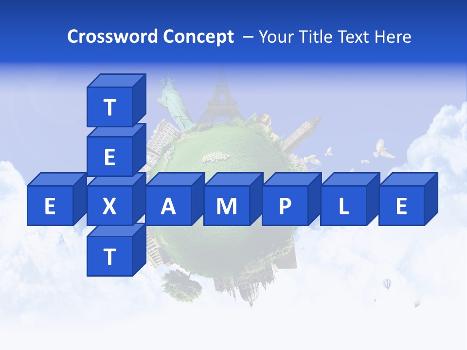 Destination World Conceptual PowerPoint Template