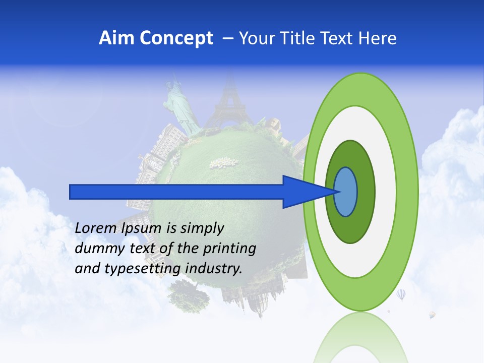 Destination World Conceptual PowerPoint Template