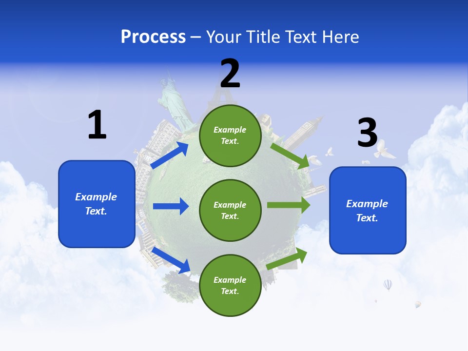 Destination World Conceptual PowerPoint Template