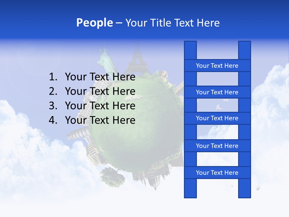 Destination World Conceptual PowerPoint Template