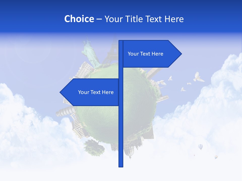 Destination World Conceptual PowerPoint Template