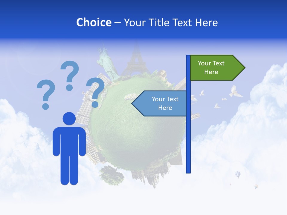 Destination World Conceptual PowerPoint Template
