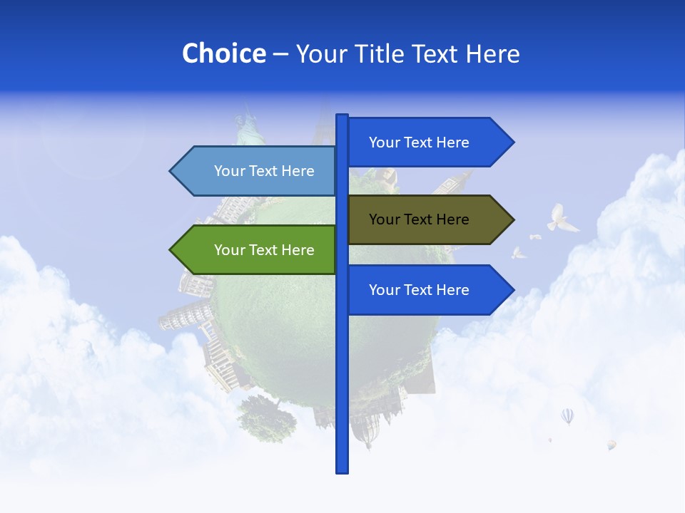 Destination World Conceptual PowerPoint Template