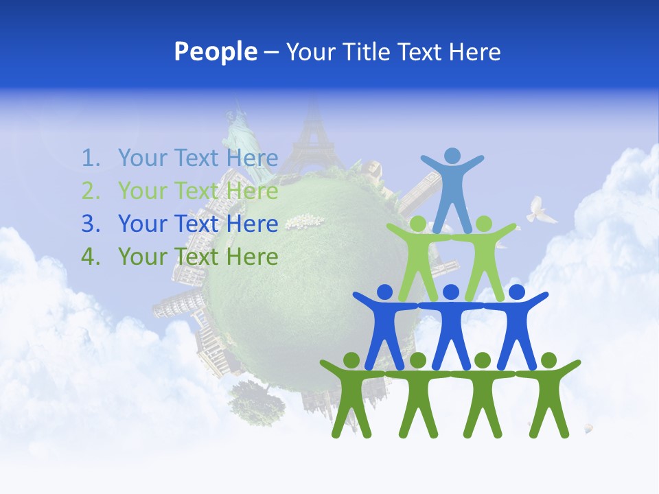 Destination World Conceptual PowerPoint Template