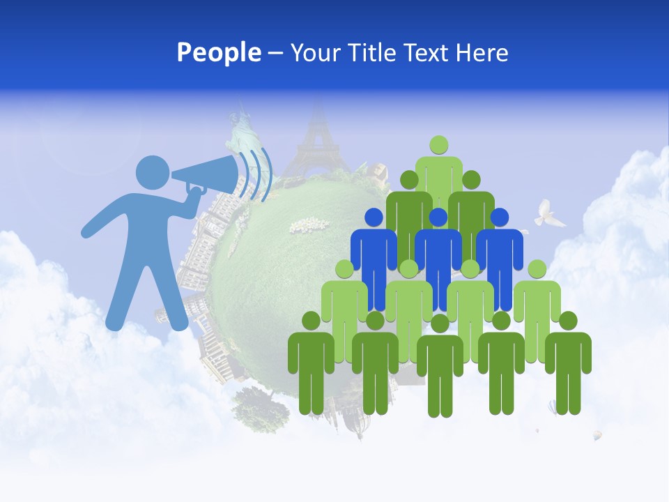 Destination World Conceptual PowerPoint Template